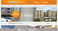 Desktop Screenshot of construtoracarlessi.com.br